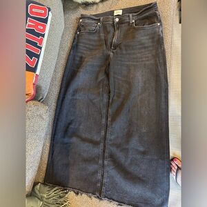 Citizens Of Humanity Black Straight-Leg Jeans
